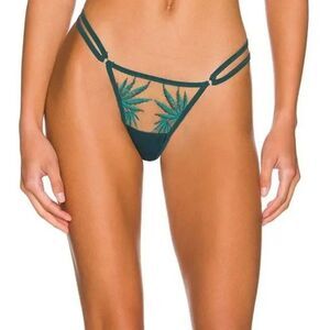 Thistle and Spire Brooklyn Haze Thong Emerald Butterscotch Green Size 2X